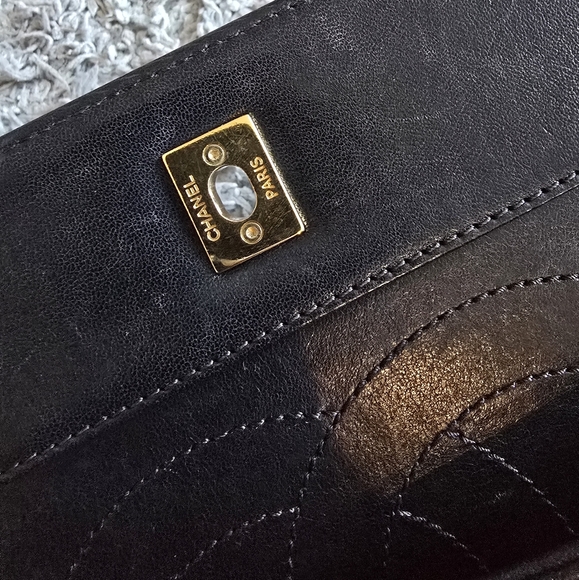 GAURENTEED AUTHENTIC CHANEL SHEEPSKIN QUILTED VINTAGE MADEMOISELLE FLAP BAG - Picture 10 of 14